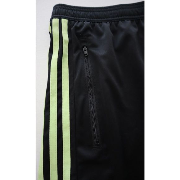 adidas PrimeBlue Men Sz 2XL Black/Lime Green Designed 2 Move 10” 3-Stripe Shorts - Picture 7 of 11